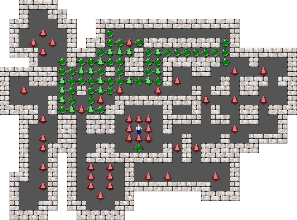 Сокобан Monry and Panda Arranged уровень 50